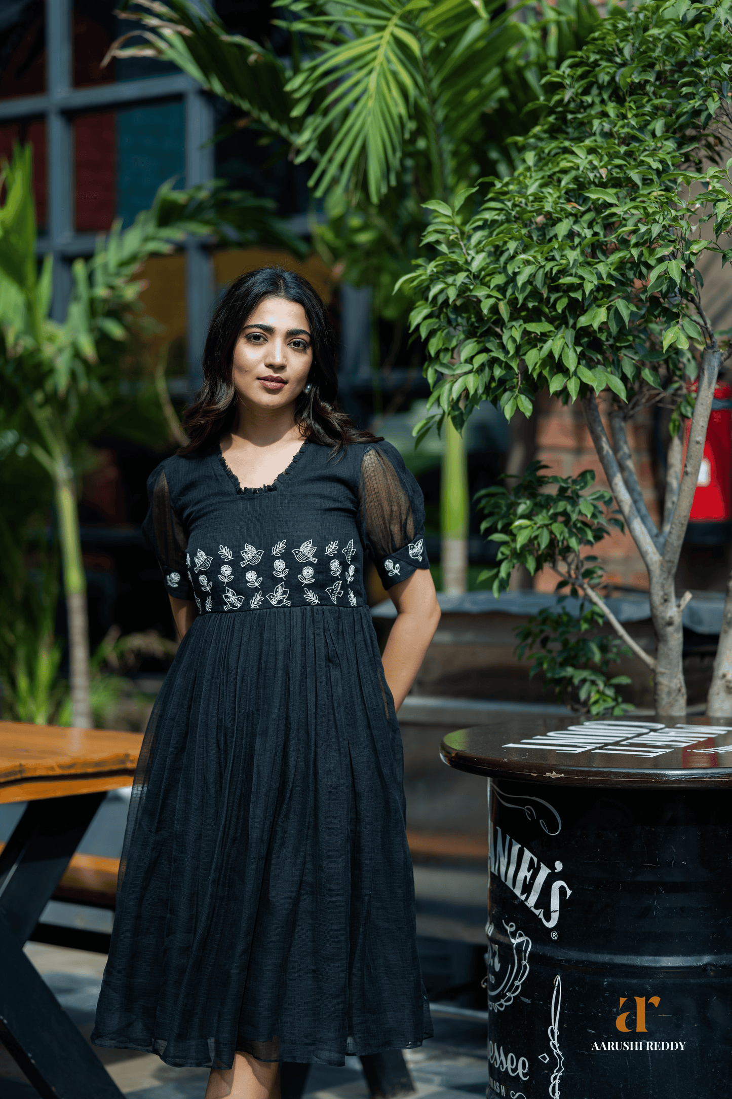 Dhaaga - Black Dress