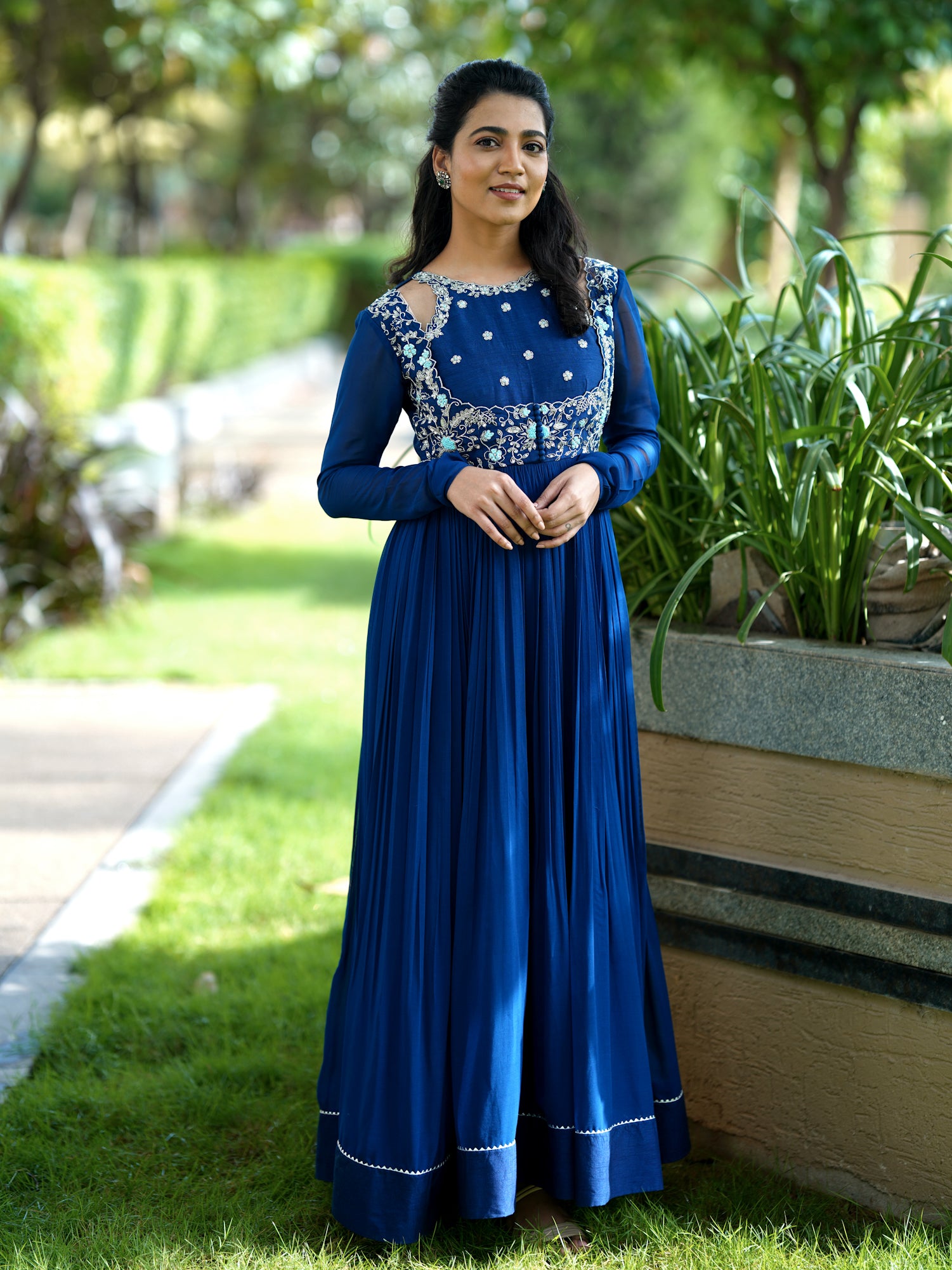 Blue Dress Aarushireddy Blue Dress Aarushireddy