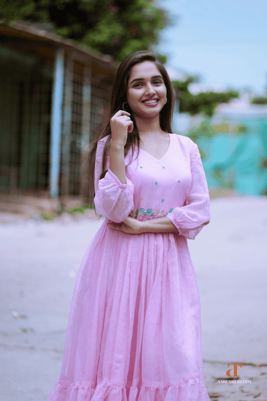 Dhaaga - Pink Dress