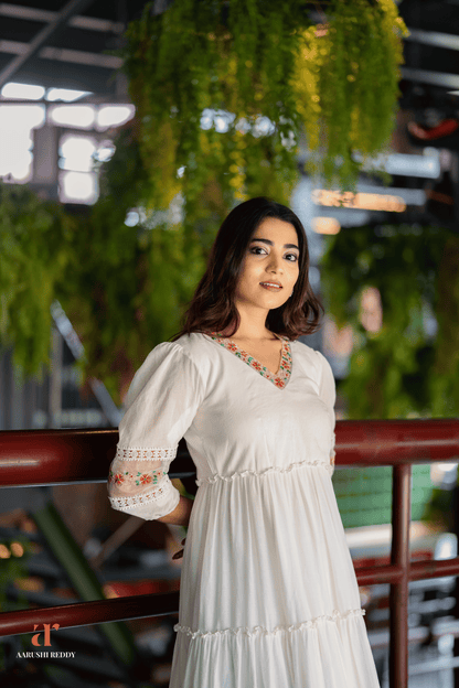 Dhaaga - White Dress