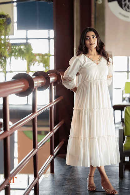 Dhaaga - White Dress