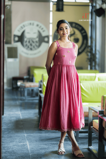 Dhaaga - Dusty Pink Dress